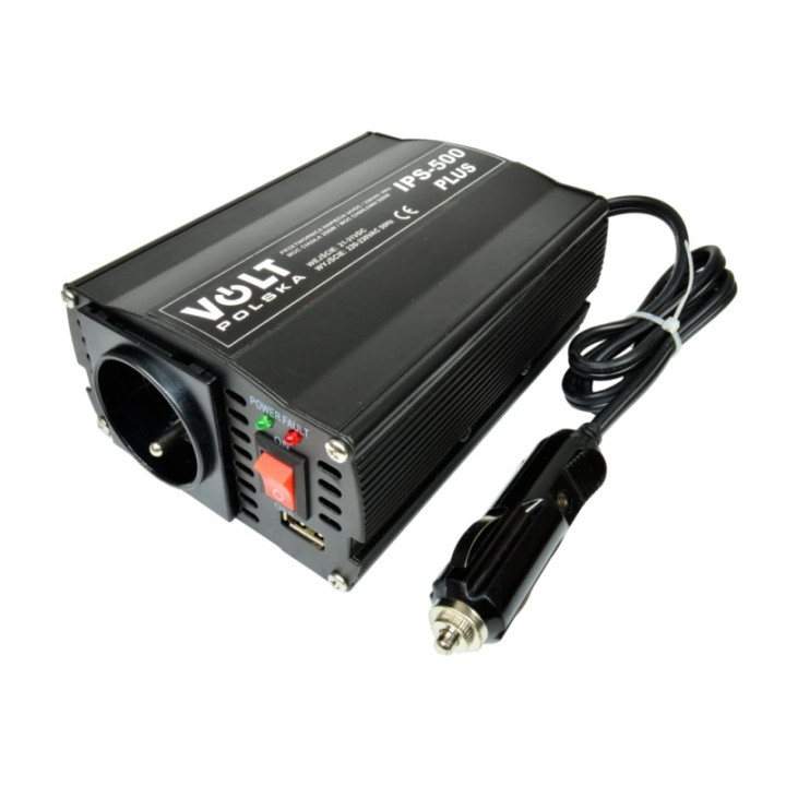 Invertoare auto, Invertor auto Convertor tensiune IPS 500 PLUS 24V 230 -1, dioda.ro