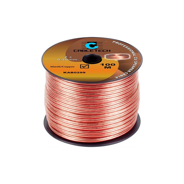 cablu difuzor 0.20mm cu transparent