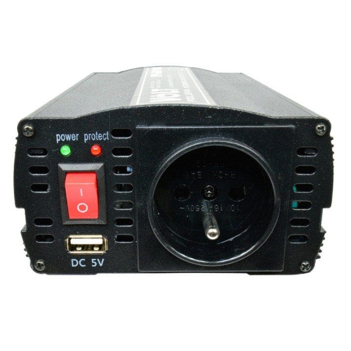 Invertoare auto, Invertor auto tir camion 24V IPS-500/1000 3IPS651024 -3, dioda.ro