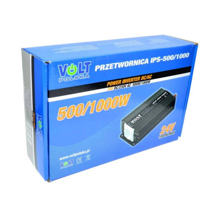 Invertoare auto, Invertor auto tir camion 24V IPS-500/1000 3IPS651024 -6, dioda.ro