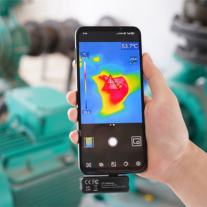 camera termoviziune uti120mobile uni-t