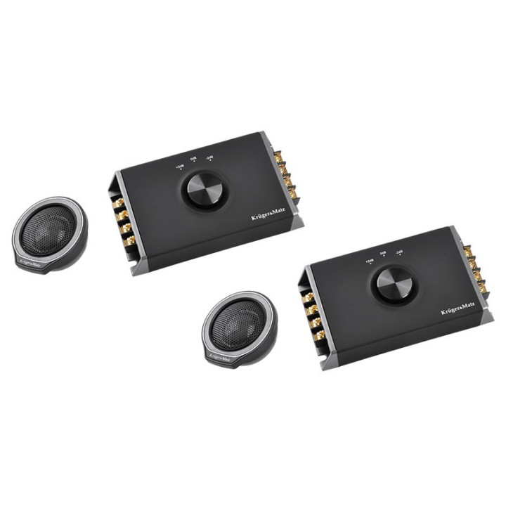 set difuzoare auto 6 inch tweetere filtre k&m