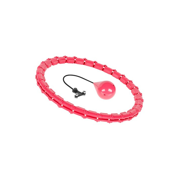 cerc fitness smart hula hoop 50 cm roz rebel active
