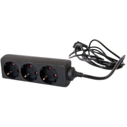 Electrice, Prelungitor Kuper, 3 prize, 1.5 m, Negru -2, dioda.ro