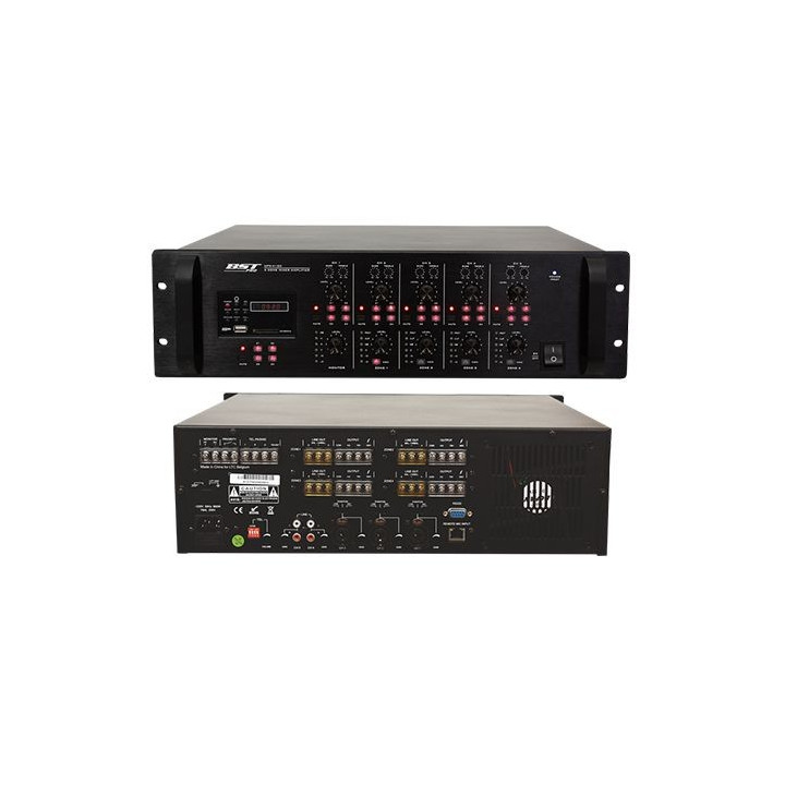 mixer cu amplificare 70v-100v 4x120w