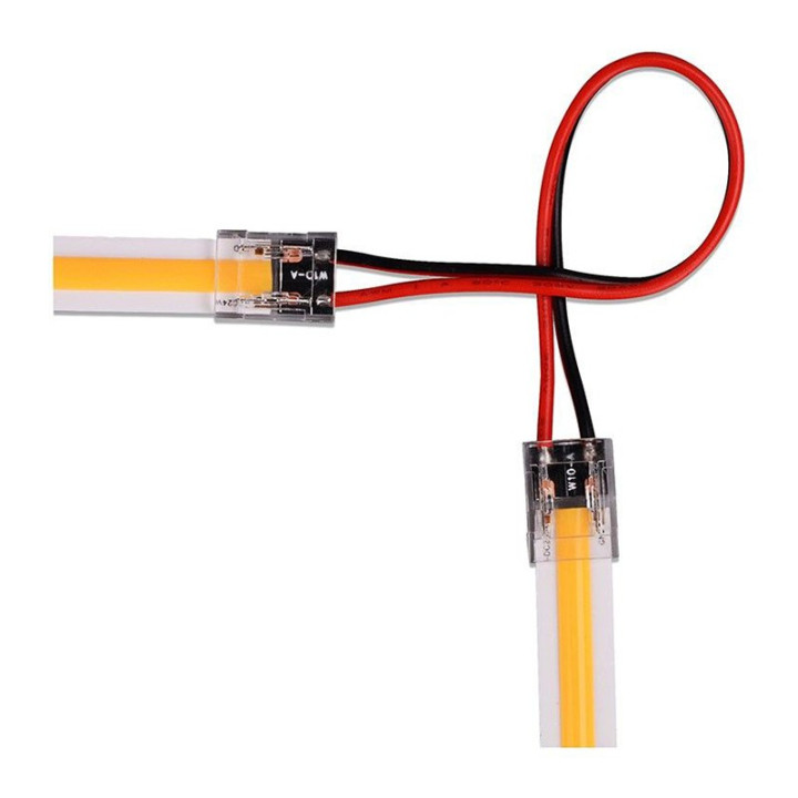 conector banda led cob 10mm - dual