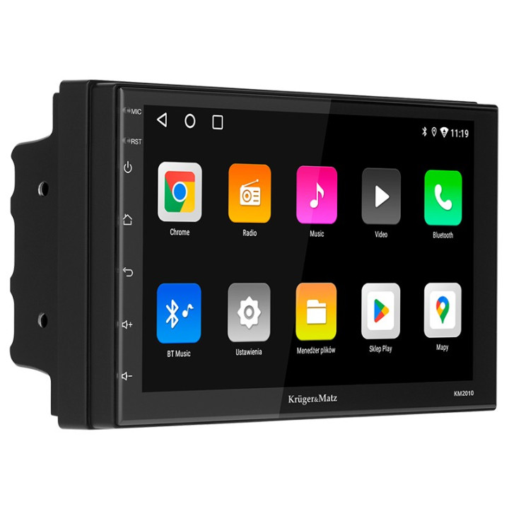 radio player 2 din carplay/android auto kruger&matz