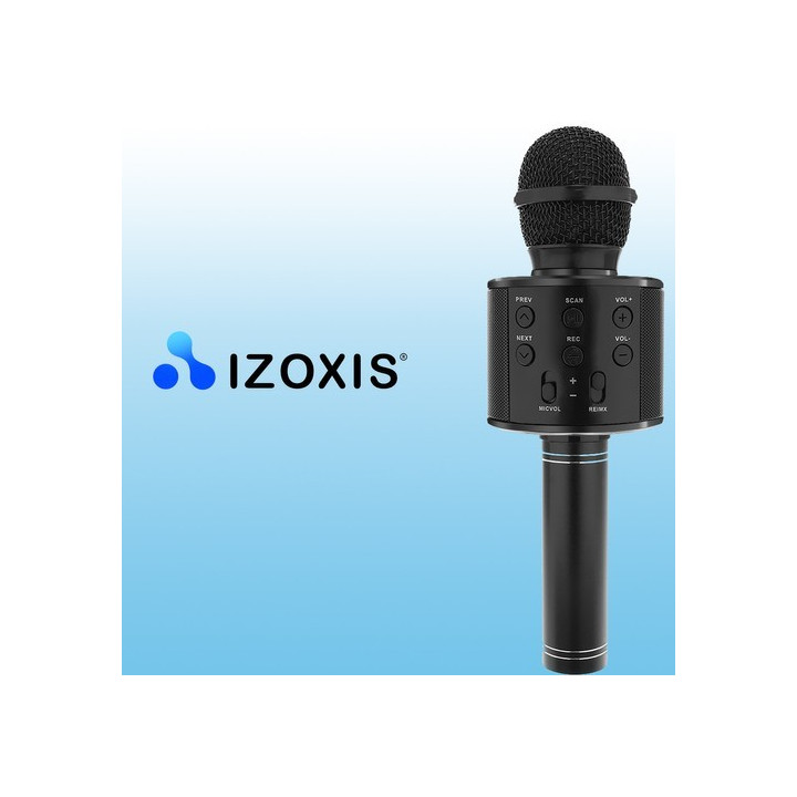 microfon karaoke - negru izoxis 22189