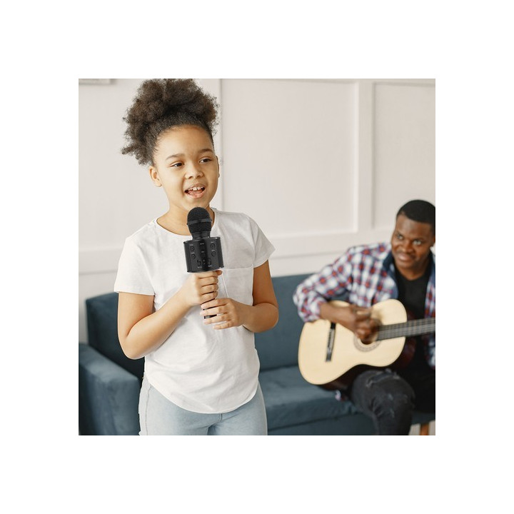 microfon karaoke - negru izoxis 22189