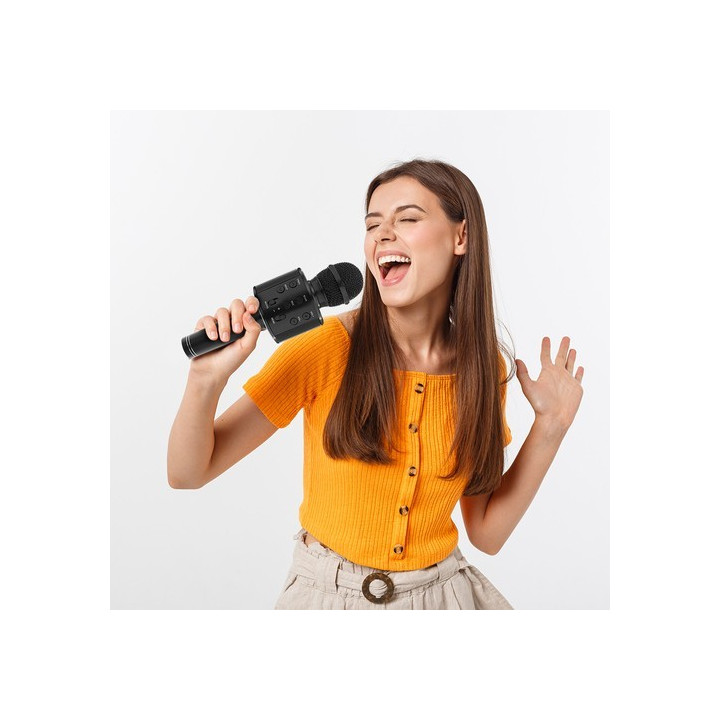 microfon karaoke - negru izoxis 22189