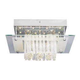 plafoniera led prismo 12w 280x280mm