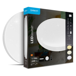 plafoniera led 22w 380mm 2700-6000k 2200lm  telecomanda  modee