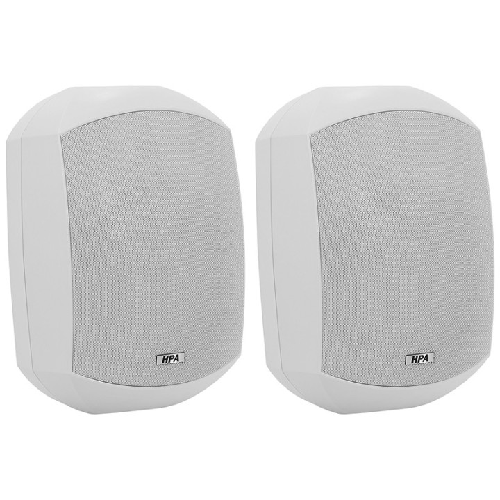 set boxe linie 100w 100v 5/10/20/30w 8ohmi ip66 - alb