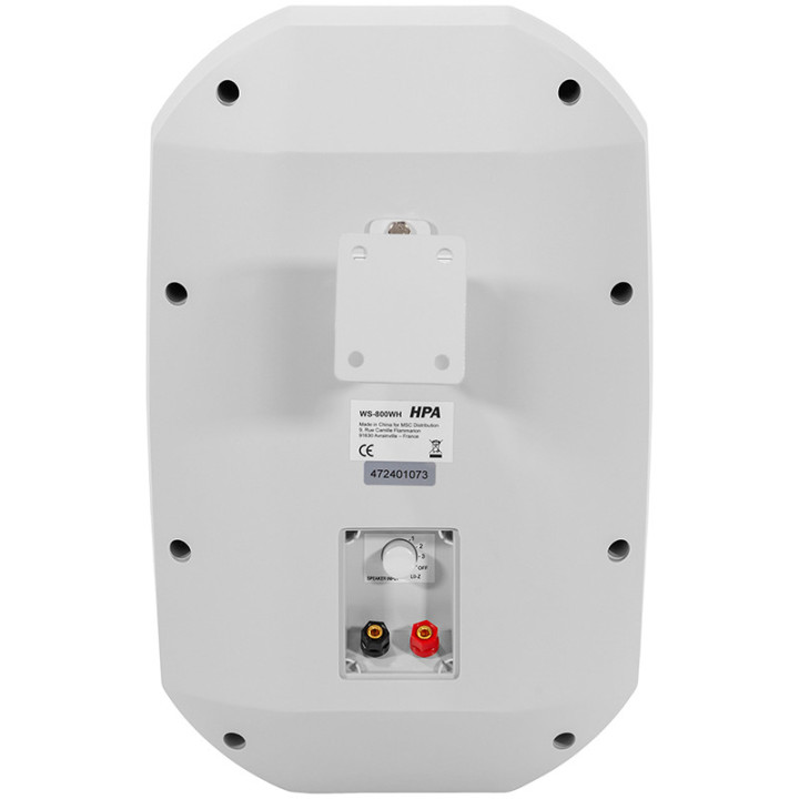 set boxe linie 100w 100v 5/10/20/30w 8ohmi ip66 - alb