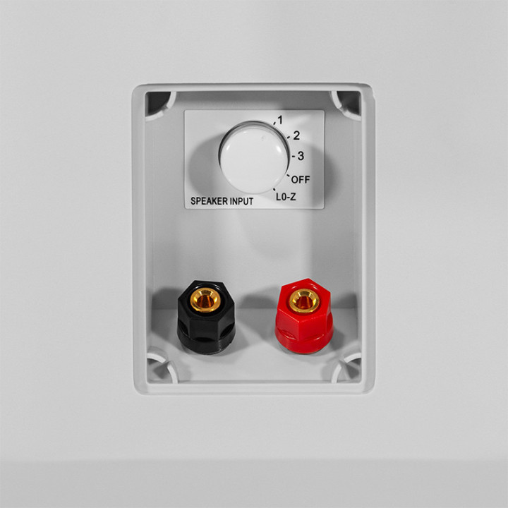 set boxe linie 100w 100v 5/10/20/30w 8ohmi ip66 - alb