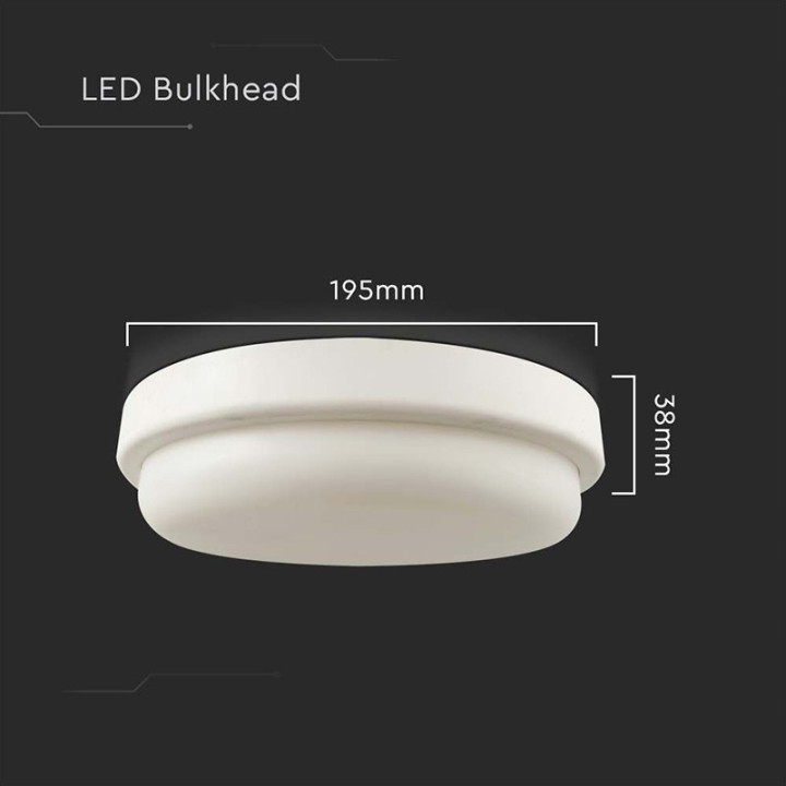 plafoniera led 18w 6500k