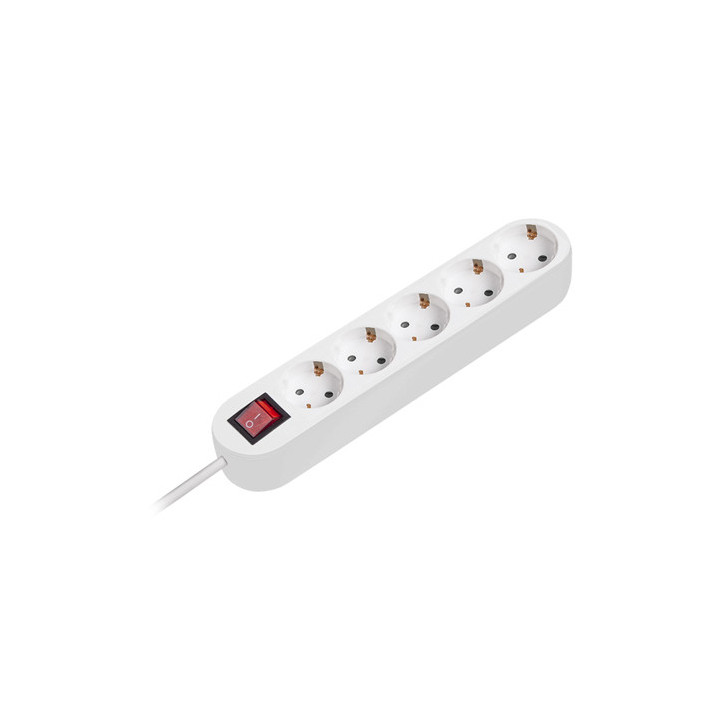 prelungitor 3x1.5mm 5 prize 5m intrerupator