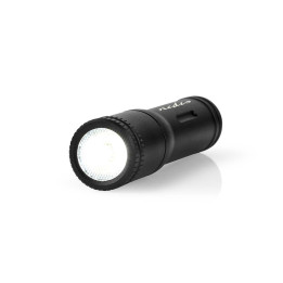 lanterna led nedis  3w  100lm  ipx4  1x aaa  negru