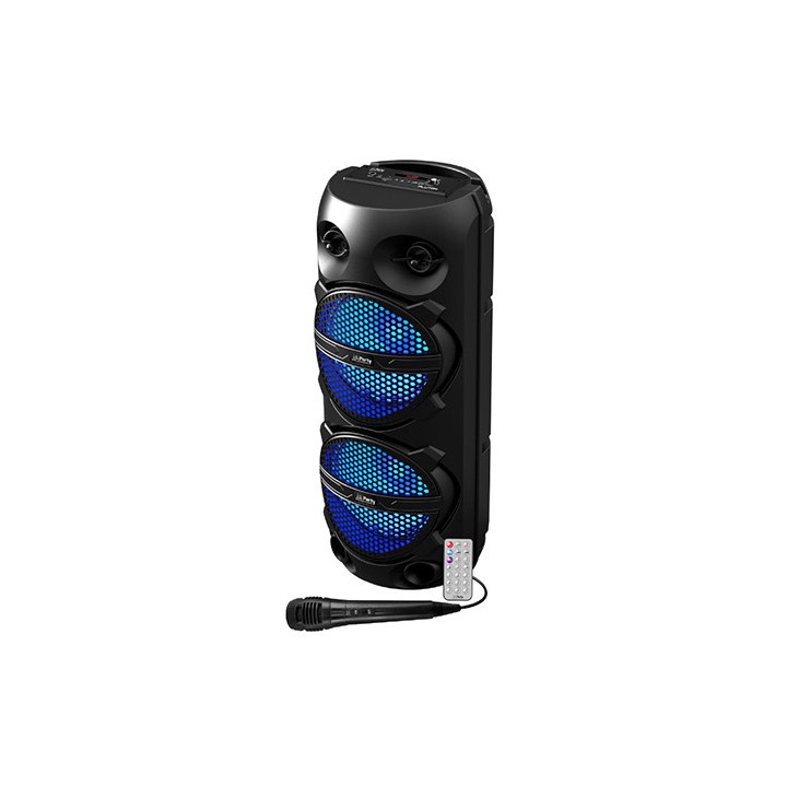 boxa portabila 2x8"/20cm 100w tws bt/fm/usb/msd