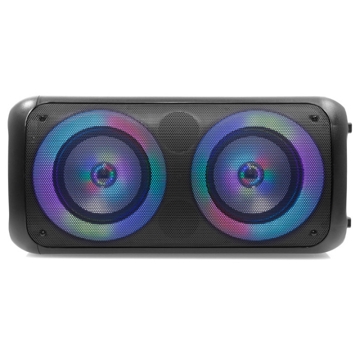 boxa portabila 2x8''/20cm cu bt/usb/sd