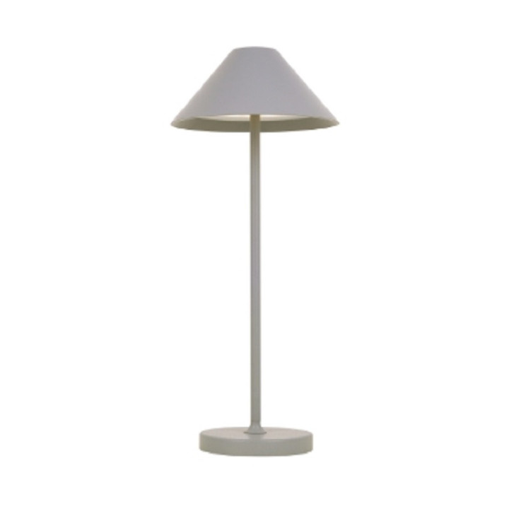 lampa de masa led  3w  240lm  3000k  reincarcabila  aluminiu  argintiu  liberty kelu