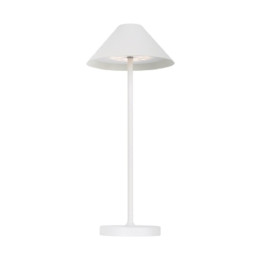 lampa de masa led  3w  240lm  3000k  reincarcabila  aluminiu  alb  liberty kelu