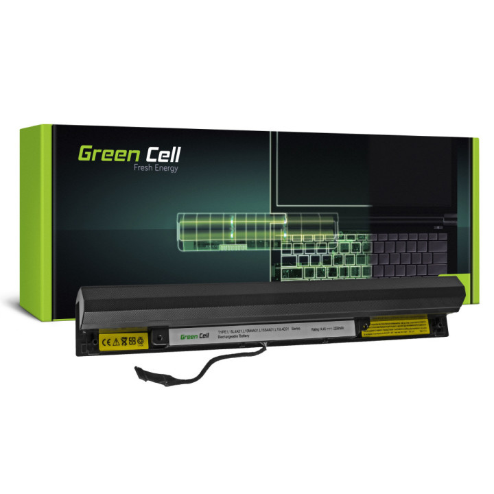baterie laptop lenovo ideapad 100-14ibd 100-15ibd 300-14isk 300-15isk 300-17isk  2200mah  le97 green cell