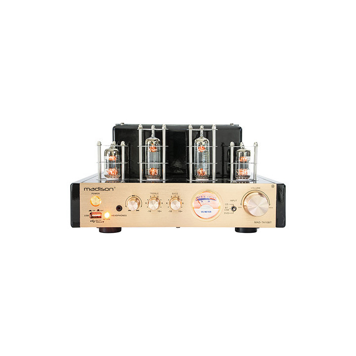 amplificator vintage 2x25w rms usb/bt/aux