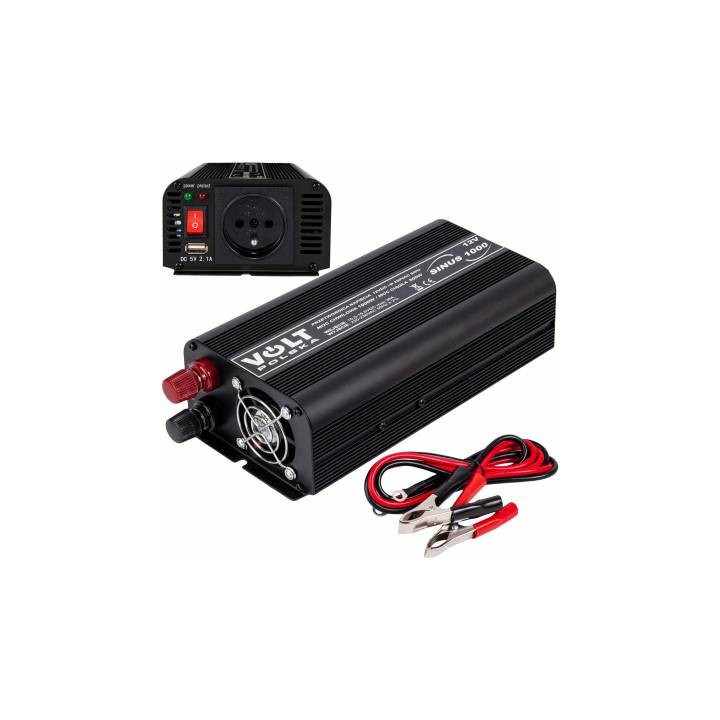 Invertoare auto, Invertor auto 12V / 220V  Convertor de tensiune SINUS 500 /1000W VOLT POLSKA -2, dioda.ro