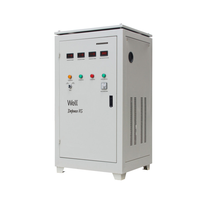 stabilizator automat de tensiune trifazat 75kva/ 60kw  well