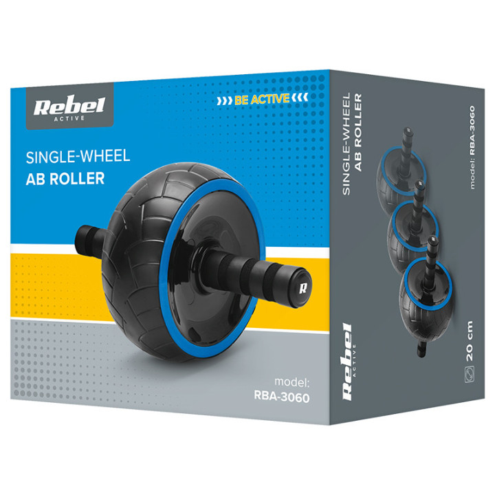 roata fitness abdomen ab-wheel ab-1 rebel active