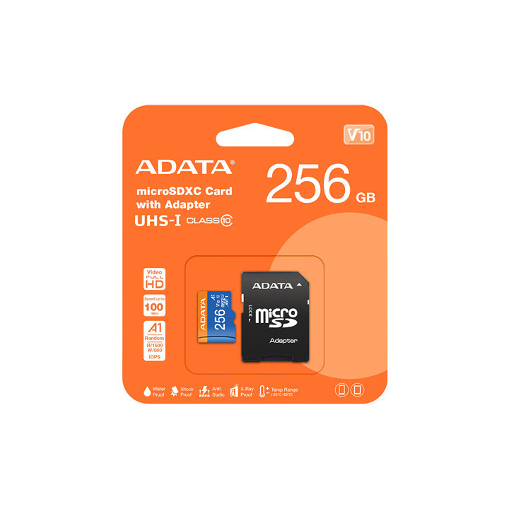 micro sd card 256gb class 10 adata