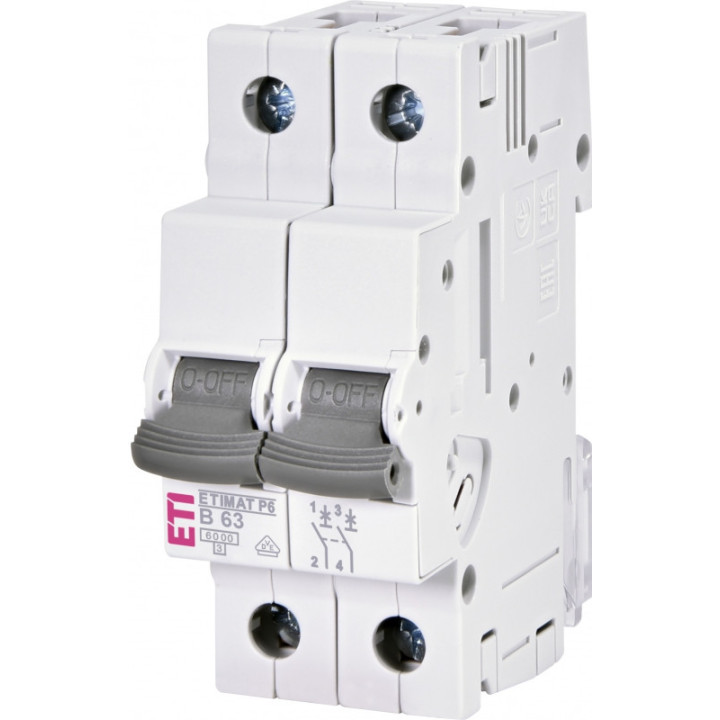 intrerupator de circuit etimat p6 2p b63 001900216