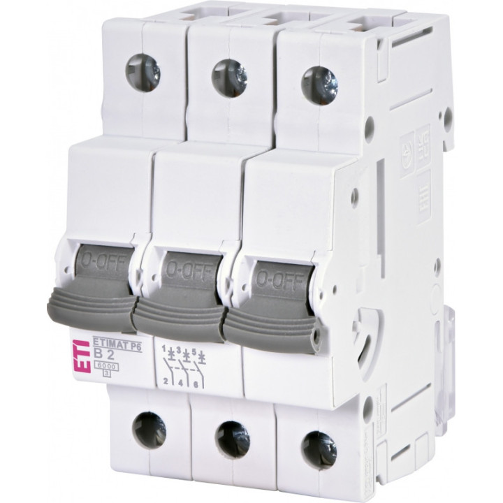 intrerupator de circuit etimat p6 3p b2 001900304