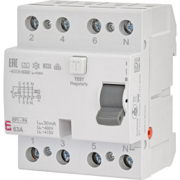 diferential rccb efi-p4 a 63/0.03 002061513