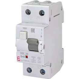 diferential rcbo kzs-2m a b40/0.1 002173708