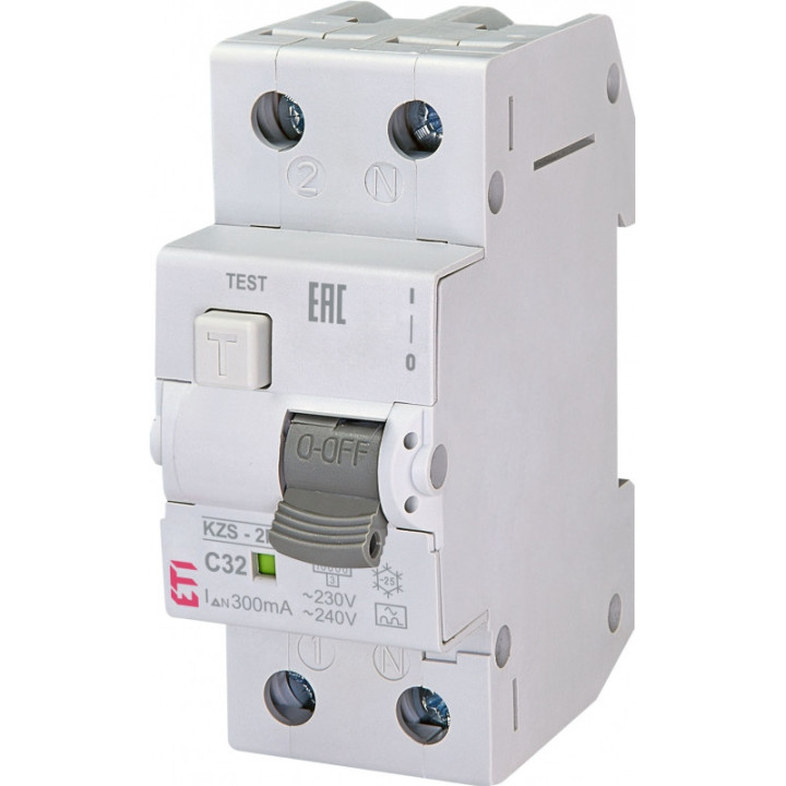 diferential rcbo kzs-2m a c32/0.3 002173427