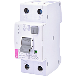 diferential rcbo kzs-2m2p a b10/0.03 002172502
