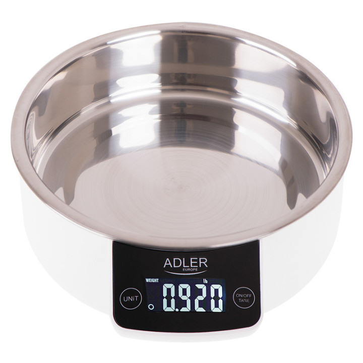cantar bucatarie cu bol metalic ad 3166 adler