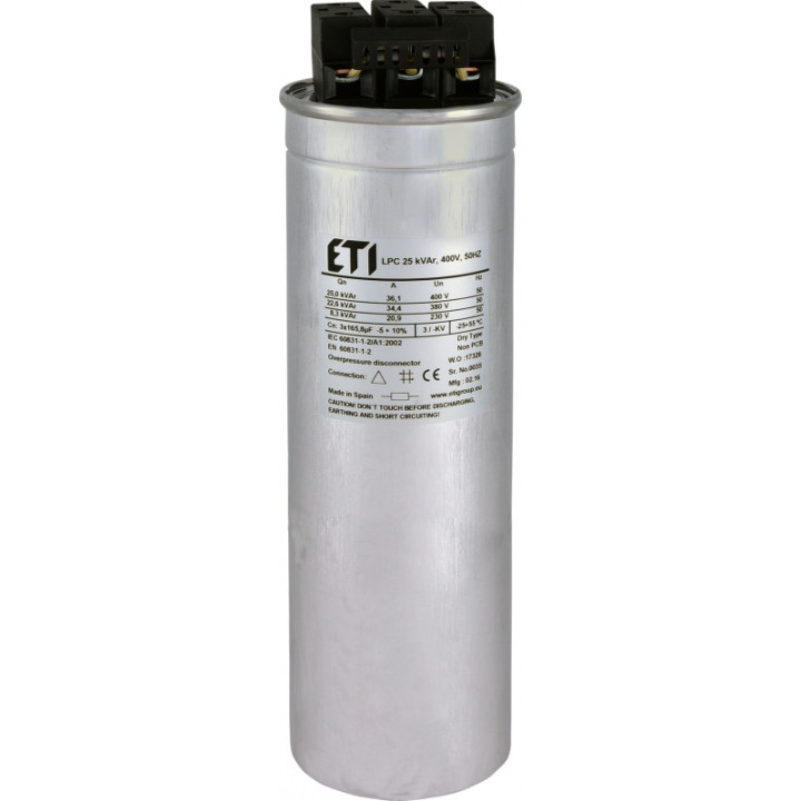 condensator lpc 25 kvar, 400v, 50hz 004656754