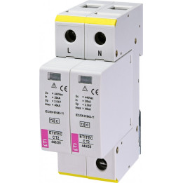 protectie supratensiuni etitec c t2 440/20 2+0 002440409
