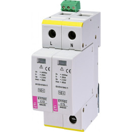 protectie supratensiuni etitec c t2 440/20 2+0 rc 002440410