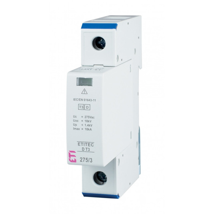 protectie supratensiuni etitec d t3 440/3 1+0 rc 002440420