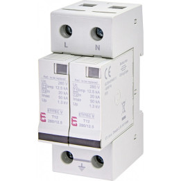 protectie supratensiuni etitec v t12 440/12,5 2+0 002442904