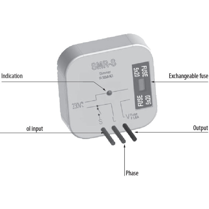 releu de reglare a intensitati smr-s 002470010