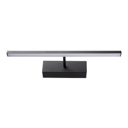 lampa picture led 12w 50cm 4000k ip44, negru, erste
