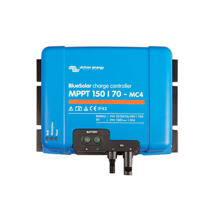 incarcator solar 12v 24v 48v 70a victron energy bluesolar mppt 150/70-mc4