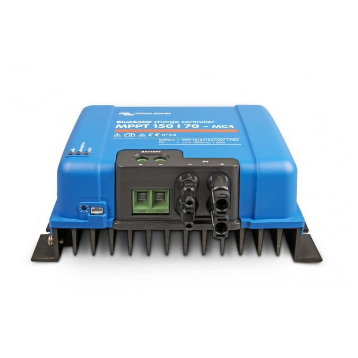 incarcator solar 12v 24v 48v 70a victron energy bluesolar mppt 150/70-mc4