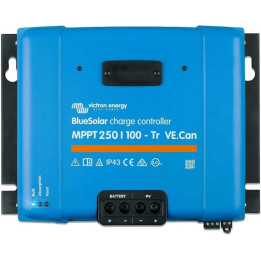 incarcator solar 12v 24v 48v 100a victron energy bluesolar mppt 250/100-tr ve.can