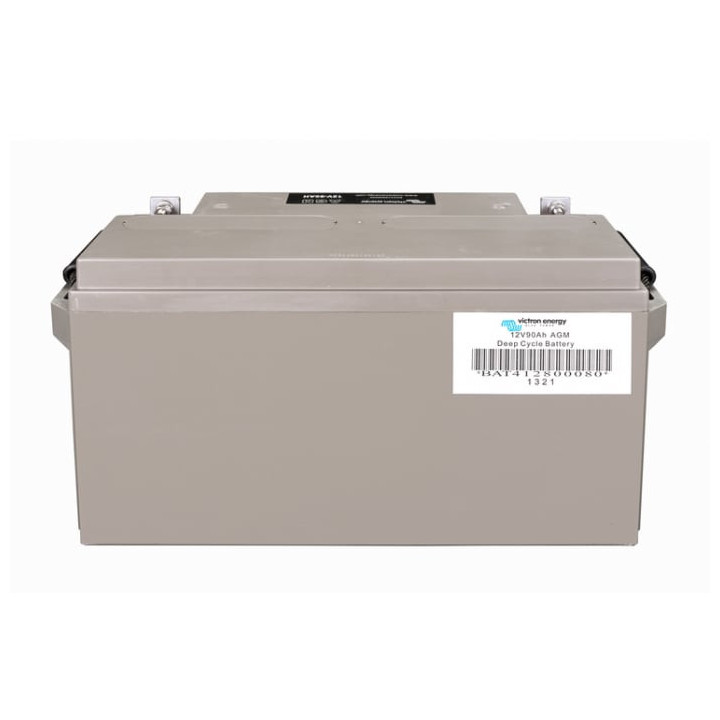 victron energy agm deep cycle battery (m6) 12v/90ah